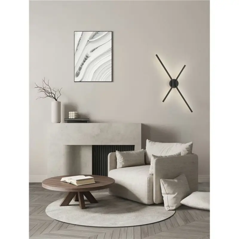 Applique AKRO 16W LED Noir Affaire À Saisir