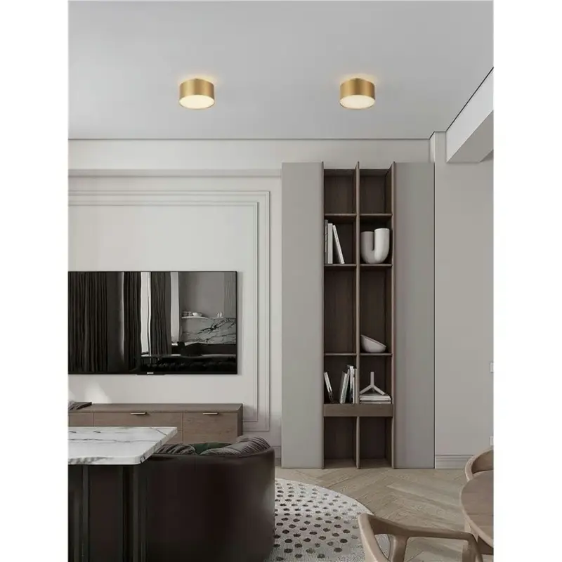 Plafonnier OZEN 24W LED Or Affaire À Saisir