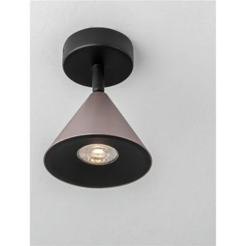 Plafonnier CONICO 10W GU10 Café oxydé Quantité Limitée