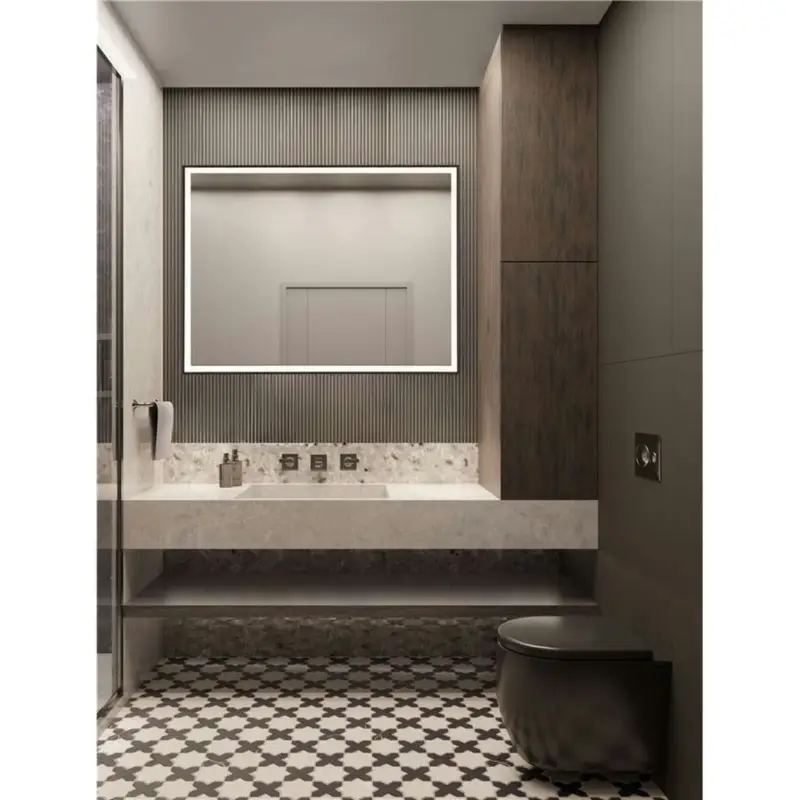 Applique Salle de bain AMBOR 37W LED Noir 3000K Prix Promo