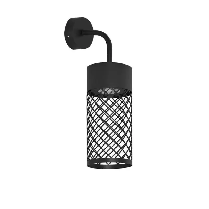 Applique Extérieur MOTLEY 9W LED Noir sablonneux Expédié Aujourd'hui