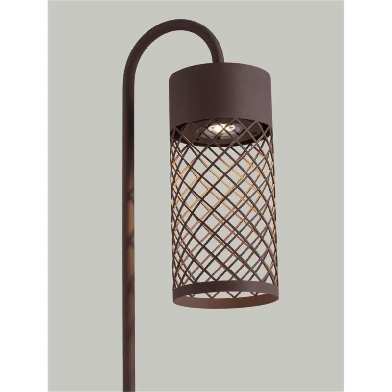 Acheter Direct Borne Potelet Extérieur MOTLEY 9W LED Marron H100