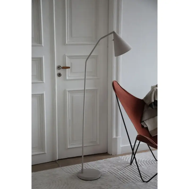 Dernier Modèle Lampadaire FUNIL Beige 4.9W
