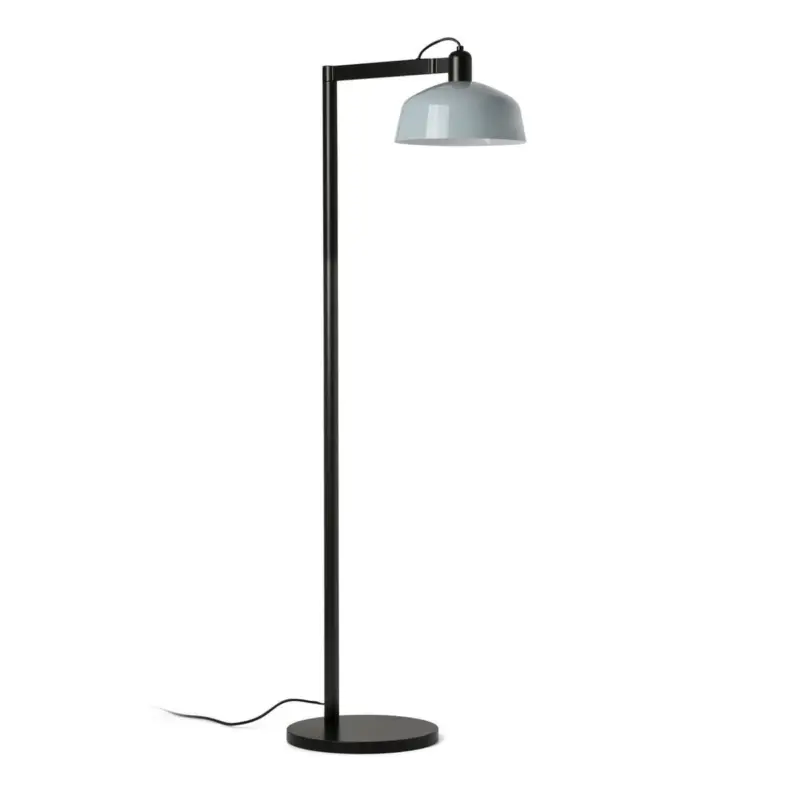 Lampadaire TATAWIN Noir Bleu 15W E27 LED Quantité Limitée