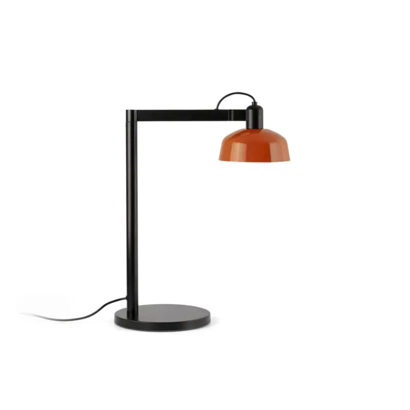 Lampe TATAWIN Noir Orange 15W E27 LED Prix Réduit