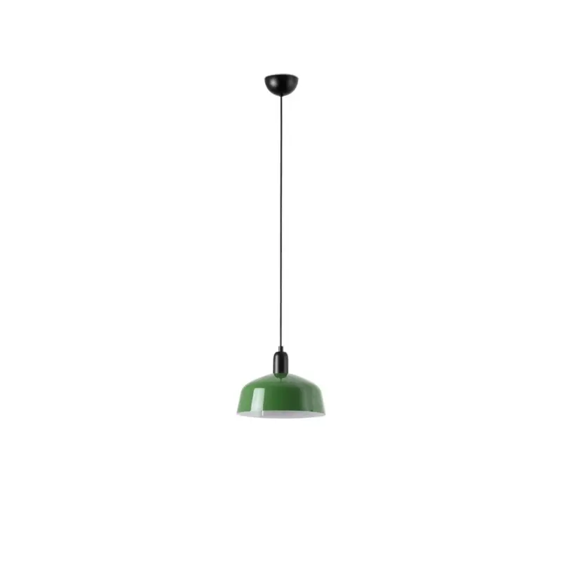 Suspension TATAWIN M Noir Vert 15W E27 LED Prix Réduit