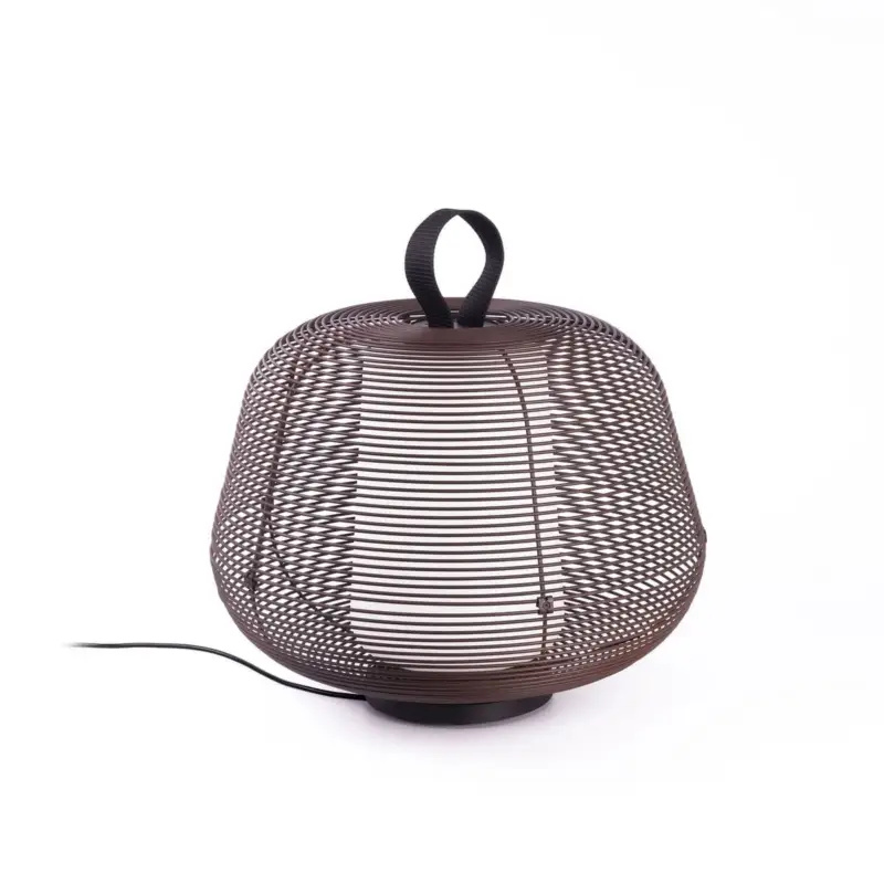 Promotion Lampe extérieur NARA Brun Rouillé 12W E27 LED