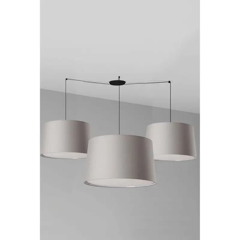 Seulement Aujourd'hui Suspension WINDSOR Noir Ocre 9x135W E27 LED