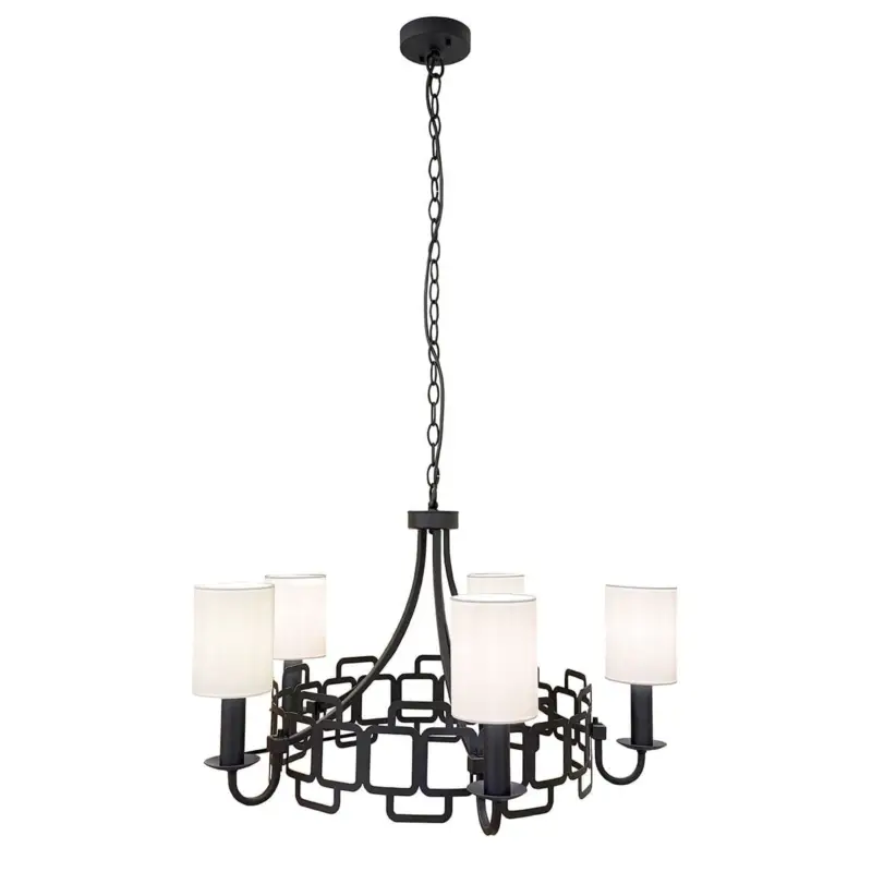 Solde Lustre SABINA 5x40W MAX E14 Noir
