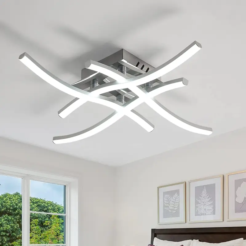 Plafonnier LED 24W, Lampe de Plafond LED Modernes 2520 Lumens, Plafonniers éclairage Intérieur 6000K, pour Salon Chambre Balcon Marque