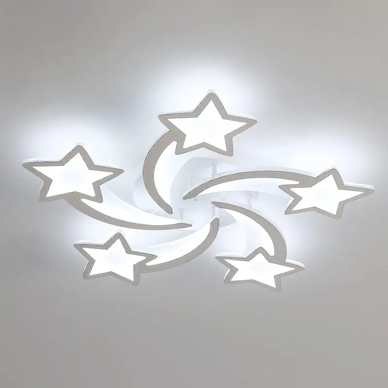 Plafonnier LED, Lampe de Plafond 60W 5400LM Moderne , Luminaire Plafonnier LED Blanc Froid 6000K pour Salon Chambre Salle à manger Quantité Limitée