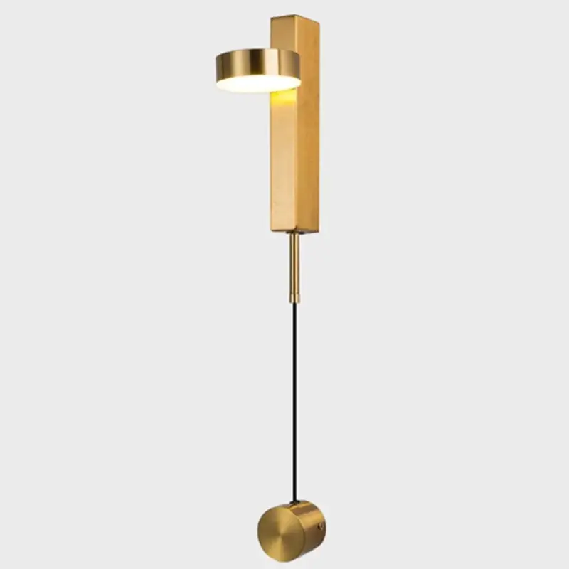 Quantité Limitée Applique murale rotative de luxe nordique Simple 220V chambre lumière chevet TV fond salon couloir lumières modernes