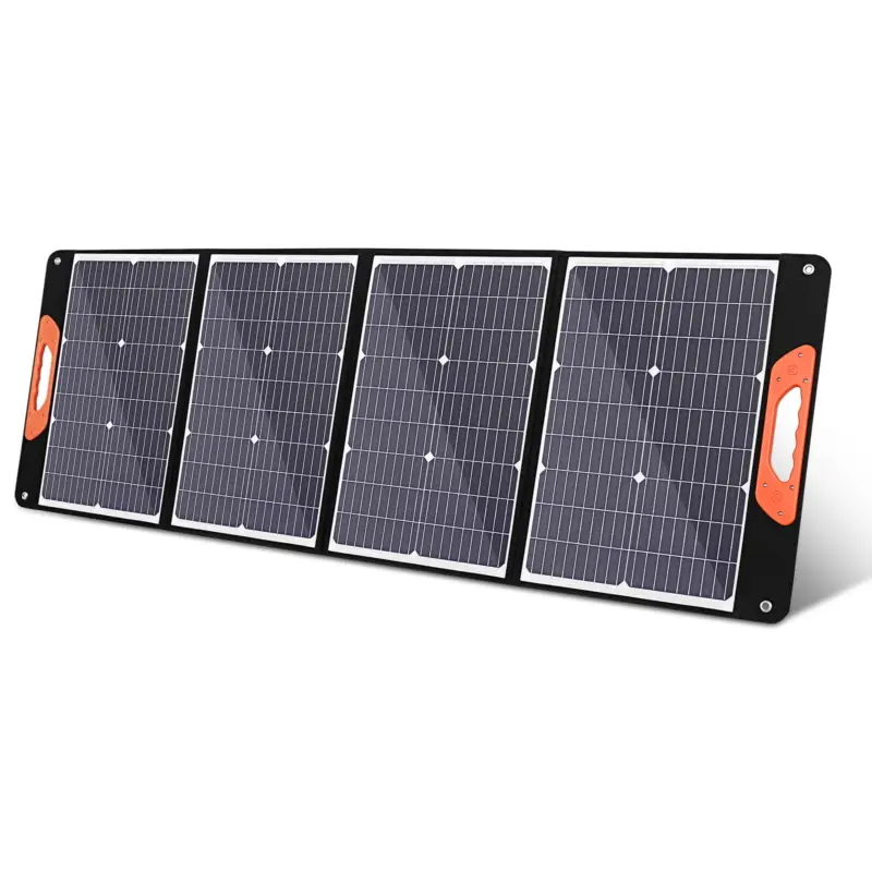 150W 20V Sac Pliant Solaire Léger Silicium Monocristallin Noir Camping Trailer Car Ocean Super Prix