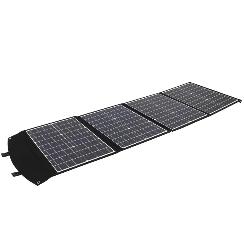 Meilleur Prix Panneau solaire 120W – Puissance monocristalline, 3 interfaces, sortie DC 19V/6.31A, USB QC3.0 24W et Type-C PD45W
