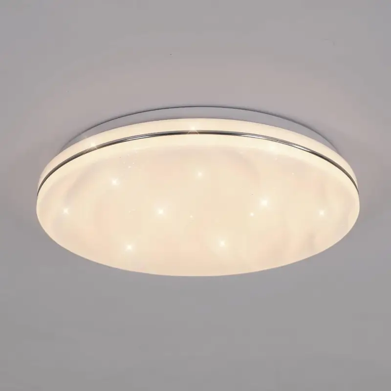Luminaire Plafonnier Led Étoilé, 24W Lampe de Plafond pour Chambre Enfant Blanc Neutre 4000K, Lustre Led Plafonnier Moderne Ronde pour Cuisine Couloir Coucher Salle De Bain Acheter Direct