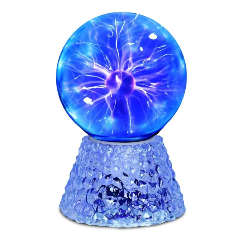 Bon Marché 6 Pouces Lampe Plasma Magique Boule Plasma électrostatique Tactile Sensible Boule de Foudre, Lumières de Nuit de Nouveauté pour les fêtes d'enfants