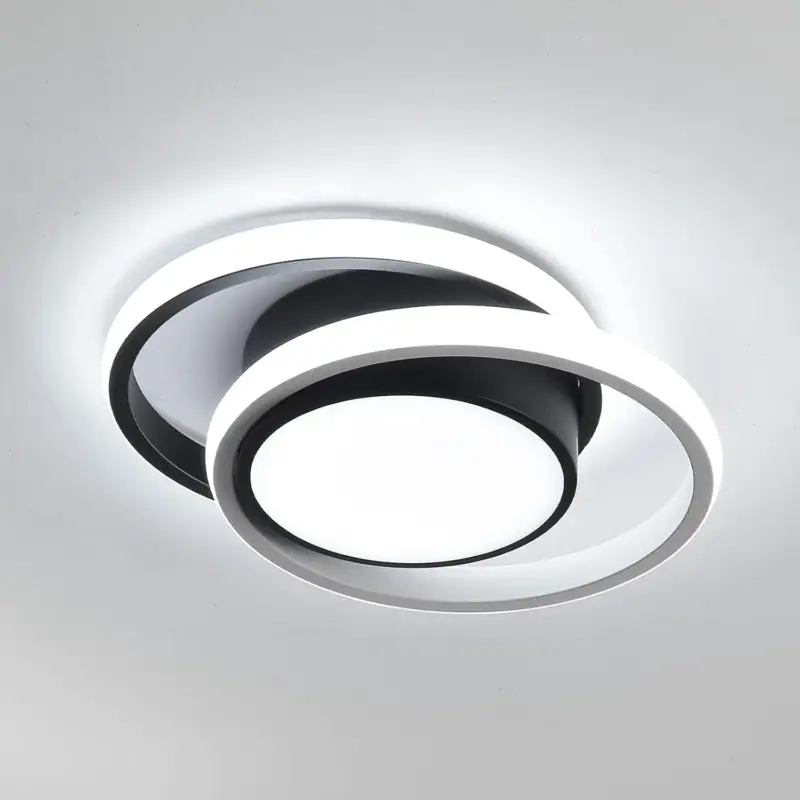 Modern Double-Round LED Ceiling Light 32W Achat Immédiat
