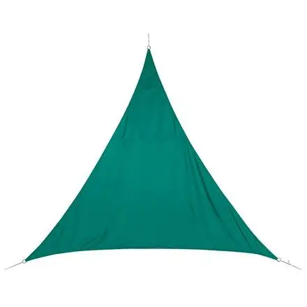Voile d&rsquo;ombrage triangulaire CURACAO Émeraude Acheter Direct