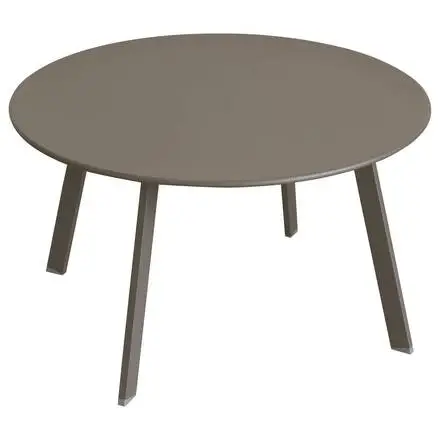Table d&rsquo;appoint de jardin rond SAONA Tonka Jusqu&rsquo;à Épuisement Des Stocks