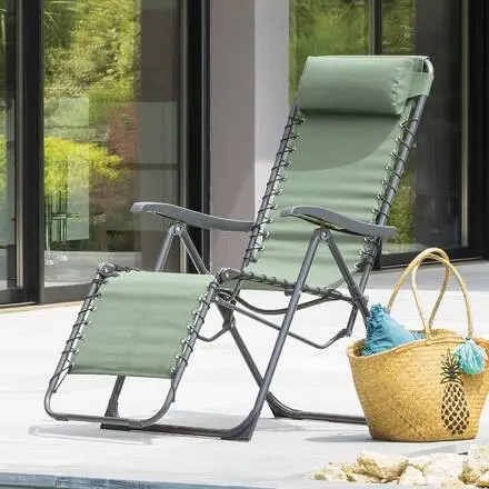 Commande En Gros Fauteuil relax de jardin SILOS Vert olive