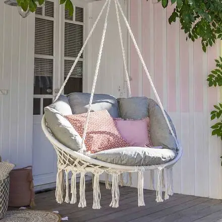 Achat Immédiat Chaise de détente suspendue CORDESSA Noisette