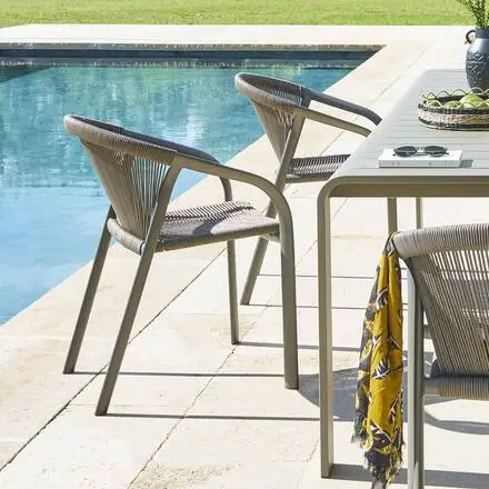 Fauteuil de jardin empilable RIU Cappucino & Café Solde