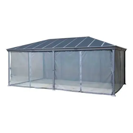 Moustiquaire pour pergola autoportante BELIZE Gris ardoise Acheter En Ligne