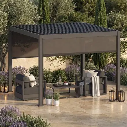 Store pour pergola EVONIS Graphite Offre Spéciale