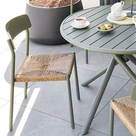 Seulement Aujourd&rsquo;hui Chaise de jardin WISTTY Vert Laurier