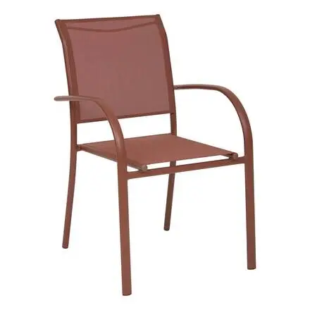 Fauteuil de jardin PIAZZA Acajou Produit De Marque