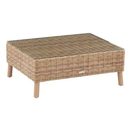 Table basse de jardin rectangulaire MOORÉA Savana Réduction