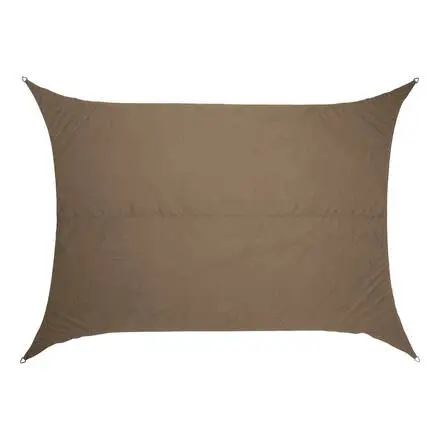 Voile d&rsquo;ombrage rectangulaire ELYORA Café Seulement Aujourd&rsquo;hui