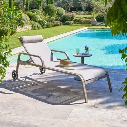 Ensemble transat OSMALA Café & Café + table d’appoint SOLETIA Café Petit Prix