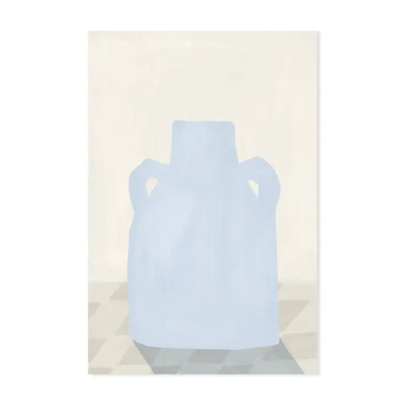 Promotion Saisonnière Impression Vase bleu
