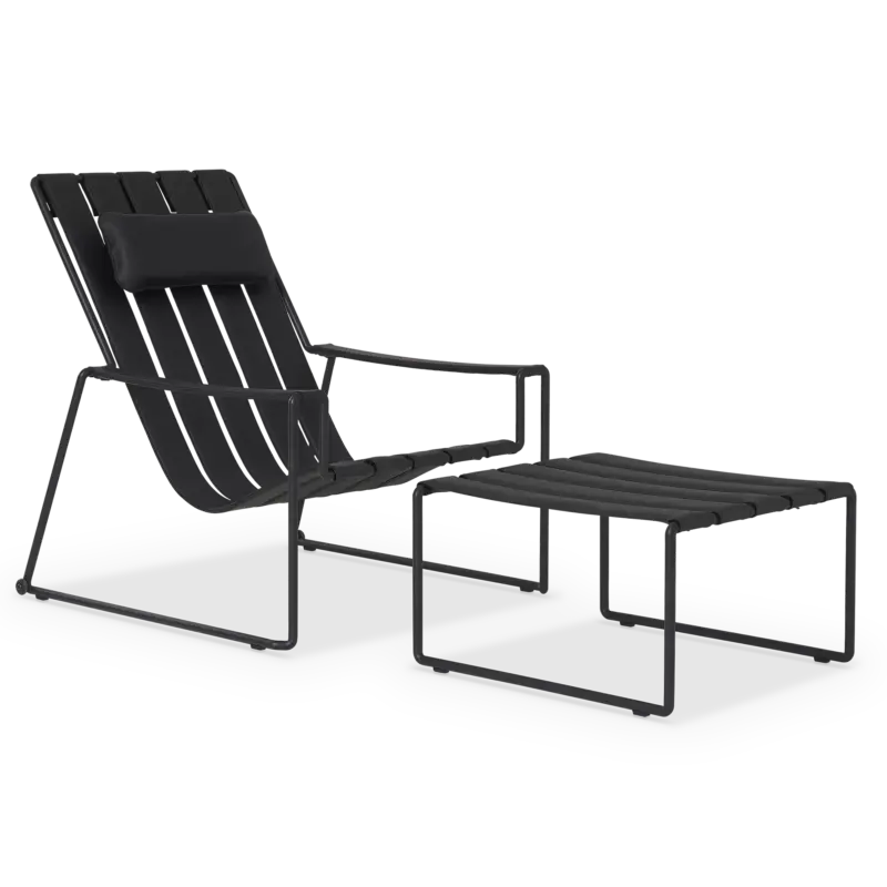 Fauteuil et repose-pieds Strappy Offre Du Jour