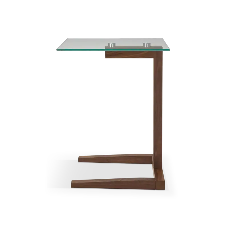 Clic – Table d'appoint en bois massif par Verbois Marque