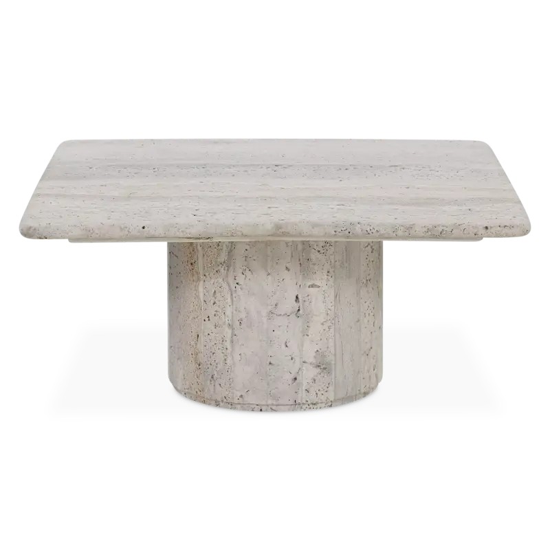 Usine Directe Sloane – Table basse en travertin