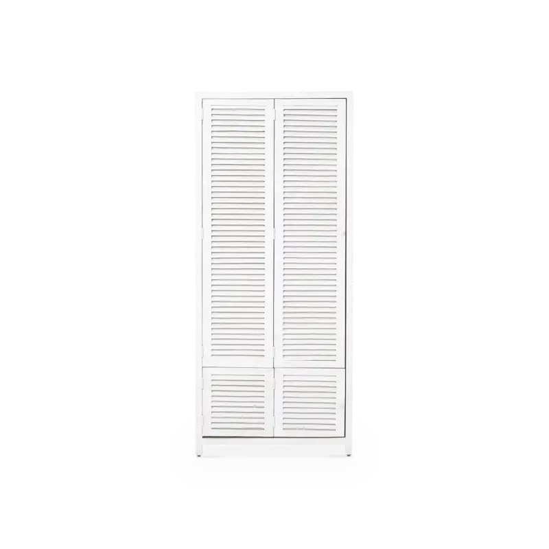 Rimini – Armoire avec portes persiennes Prix Réduit