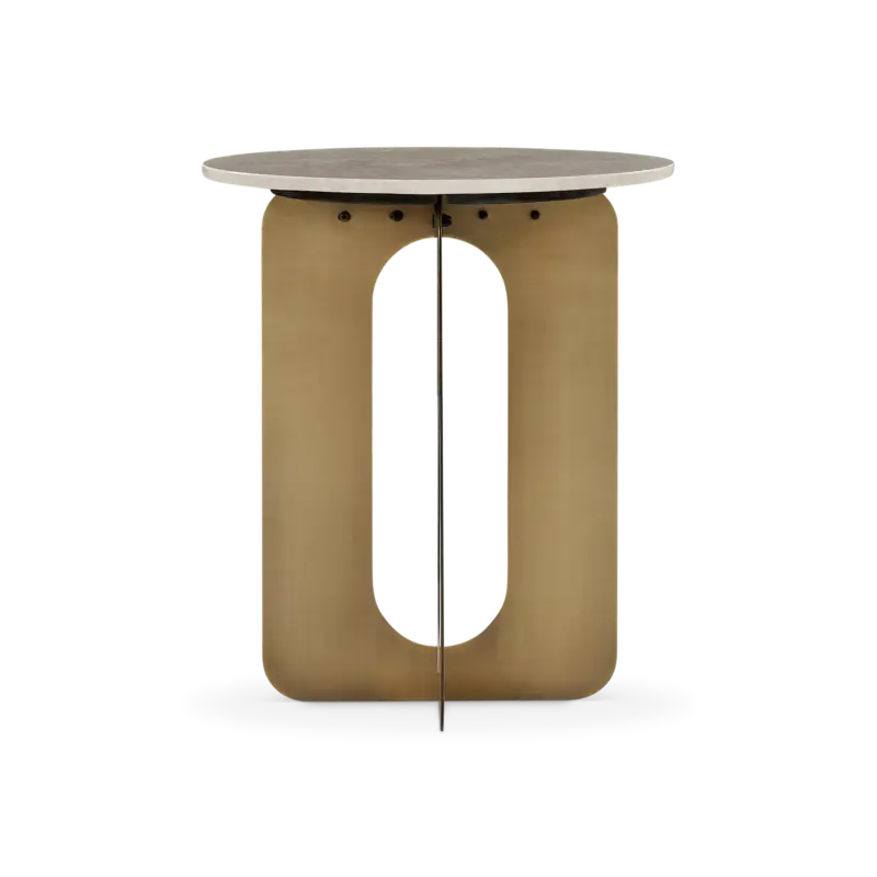 Nouveauté Orlo – Table d'appoint en marbre