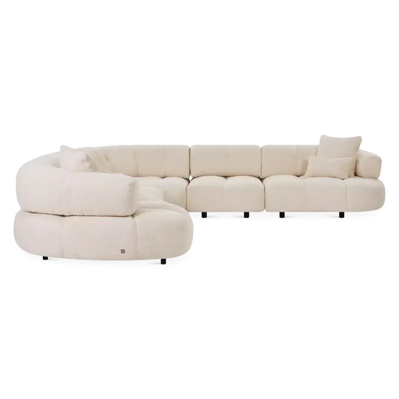 Iris – Canapé modulaire avec dossiers ajustables par Miki Ferrari Offre Limitée