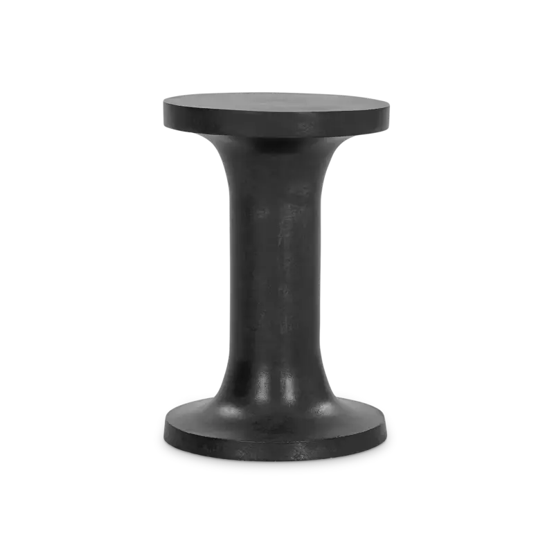 Quantité Limitée Gino - Table d’appoint en aluminium texturé par Four Hands