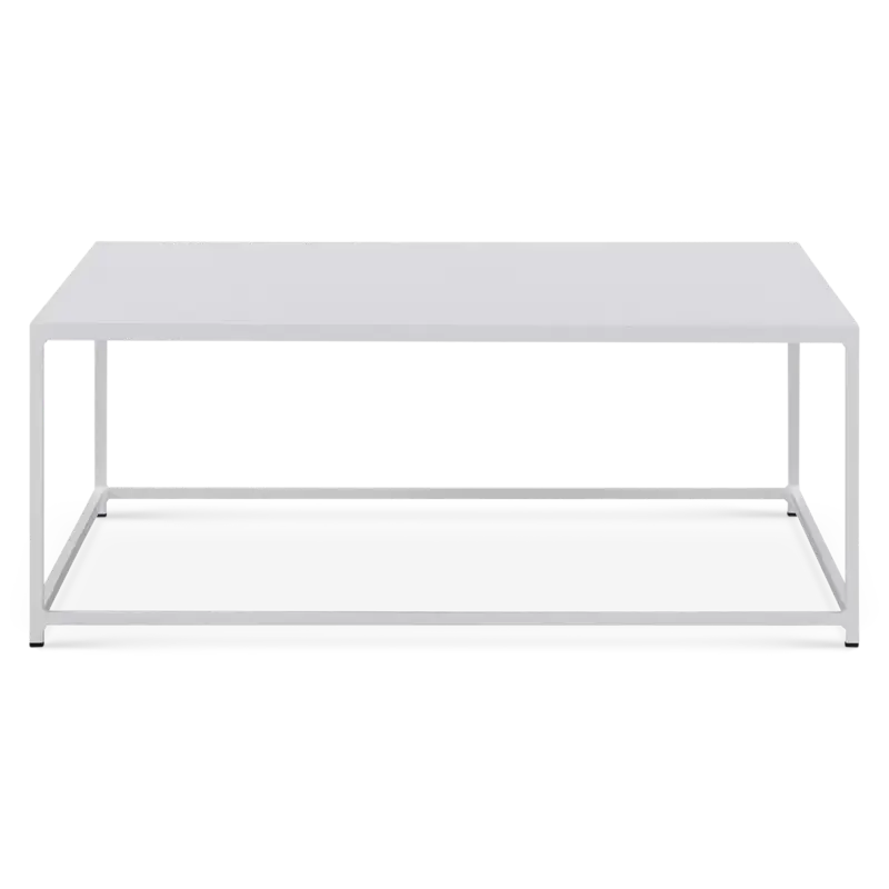 Offre Exclusive Desiree – Table basse extérieure carrée en fer galvanisé