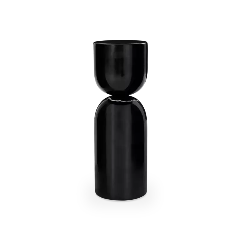 Apothecary – Table d’appoint en marbre noir Super Prix