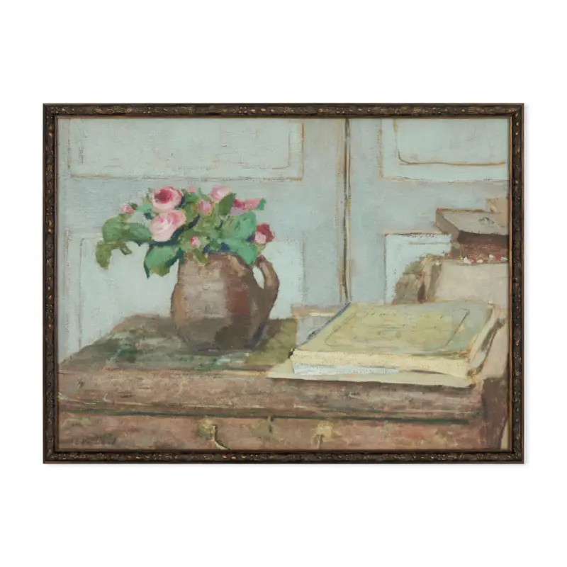 The Artist’s Paint Box – impression avec cadre doré Achetez Aujourd&rsquo;hui