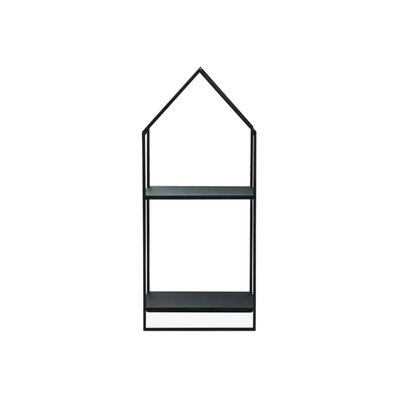 Meilleur Prix Casa – étagère minimaliste en métal noir