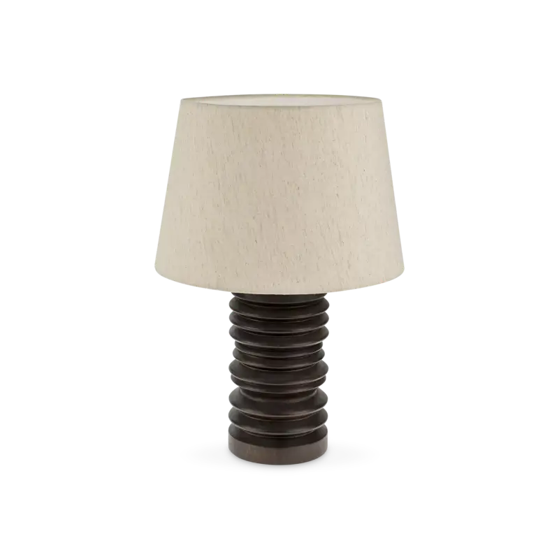 Pas Cher Marlo – lampe de table en bois de manguier
