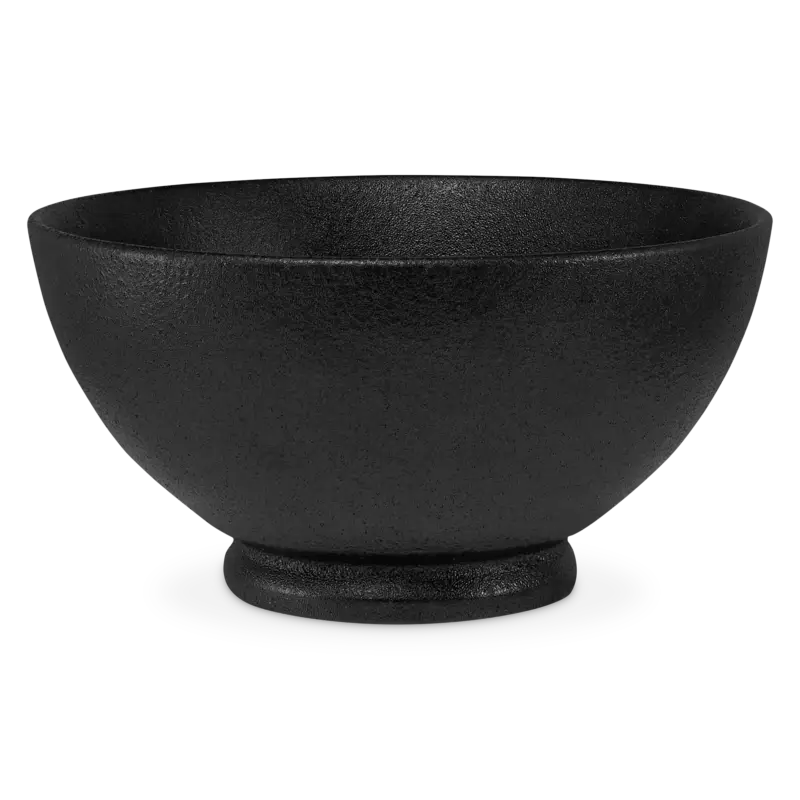 Achat Immédiat Caviar – bol à nouilles en porcelaine noire