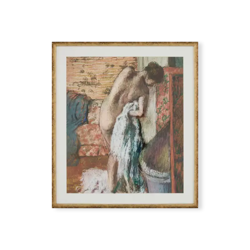 Après le bain I – tableau d'Edgar Degas Commander Vite