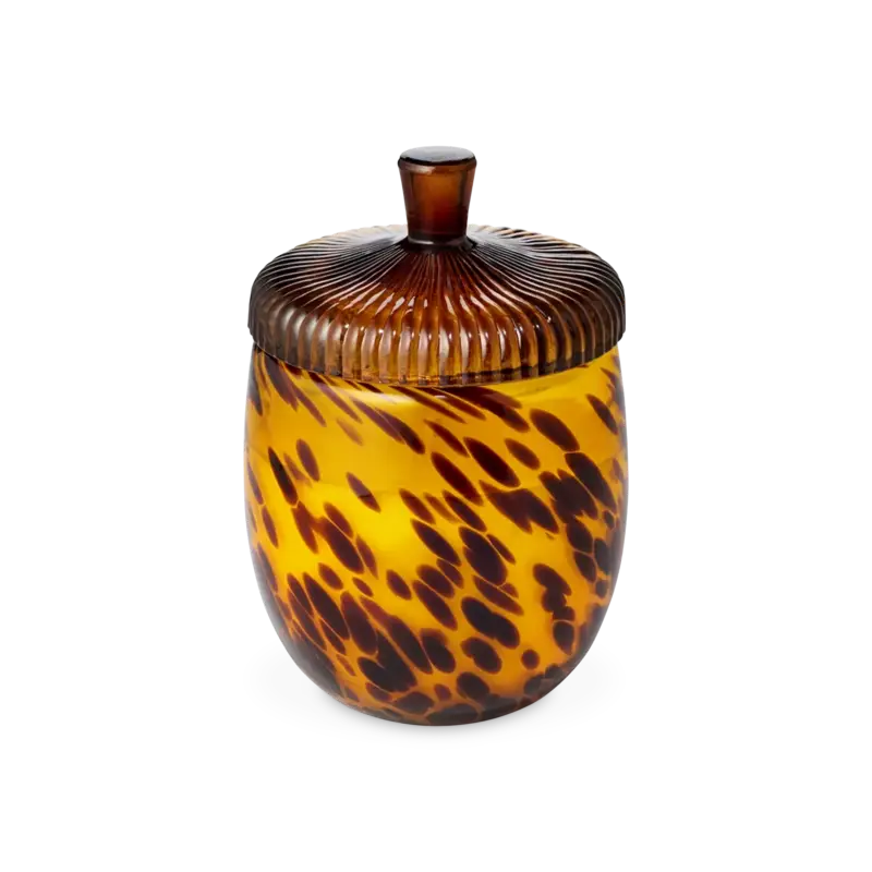 Woodfire – bougie d'Illume dans pot en verre soufflé Prix Bas