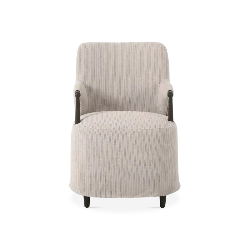 Commander Maintenant Brently – Chaise de salle à manger en tissu par Four Hands